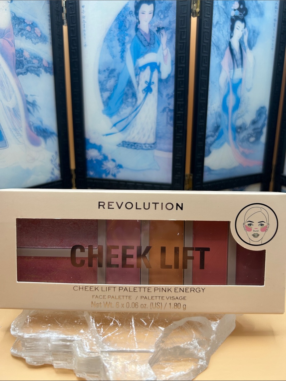 Revolution Cheek Lift Palette - Pink & Peach Shades
